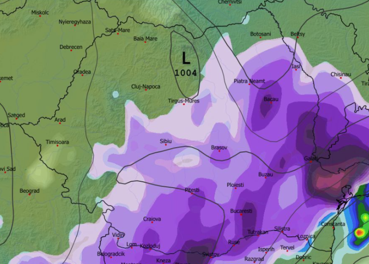 Se anunță ninsori masive la începutul săptămânii viitoare!