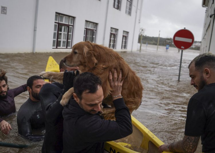 Liderii portughezi înfruntă inundațiile și extrema dreaptă la alegeri!