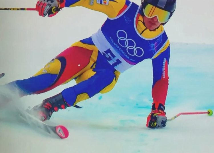 Alexandru Ștefănescu, pe 32 la slalomul de la Milano Cortina 2026!