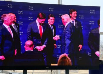 Nicușor Dan, „prim-ministrul” României, la debutul Consiliului Păcii!