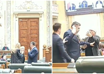 Scandal în Parlament: Doi senatori români pe punctul de a se bate!