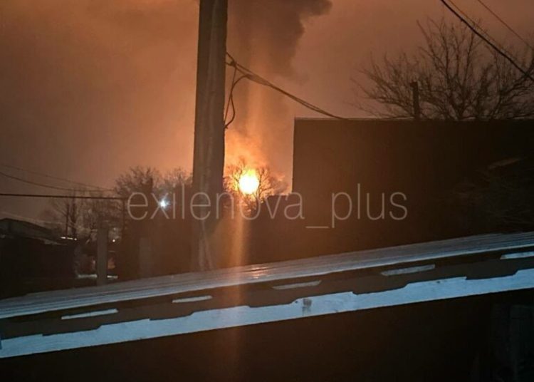 Explozie de proporții la rafinăria din sudul Rusiei, atacată de drone!