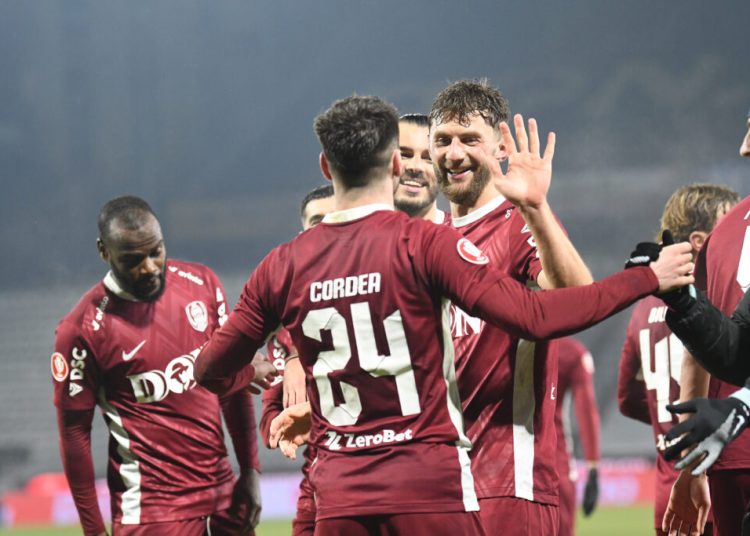 CFR strălucește în deplasare și avansează în play-off-ul Superligii!