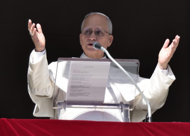 Papa Leon cere oprirea imediată a bombardamentelor în Orientul Mijlociu