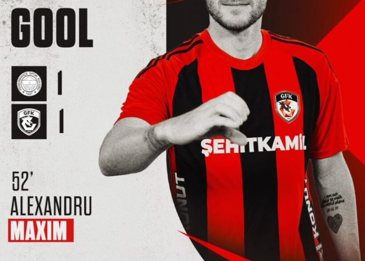 Maxim înscrie, dar Gaziantep cedează în fața lui Fenerbahce!