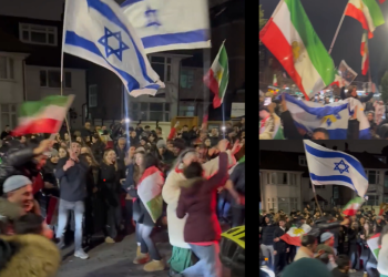 Momente incredibile: Israelieni și iranieni celebrează dispariția lui Khamenei în Londra!