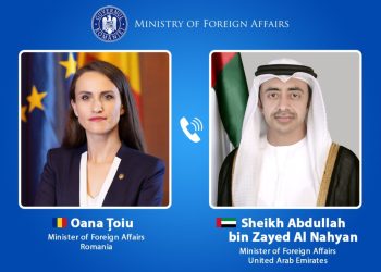 Oana Țoiu și șeicul Abdullah: România susține Emiratele după atacuri!