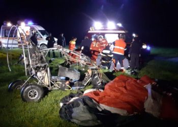 Tragedie în Bihor: Parapanta cu motor s-a prăbușit, doi morți!