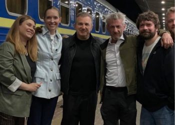 Sean Penn, la Kiev: „Un adevărat prieten al Ucrainei”, spune Zelenski!