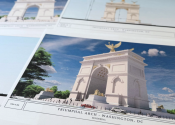 Trump propune un arc de triumf gigantic la Washington!