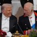 Trump a sărit peste eticheta regală la întâlnirea cu Regele Charles!