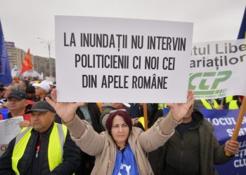 Protest masiv în Apele Române: Sindicaliștii ies în stradă!
