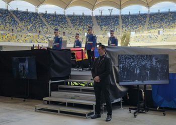 Mircea Lucescu a fost adus la Arena Națională: Hagi și Lupescu, prezenți!