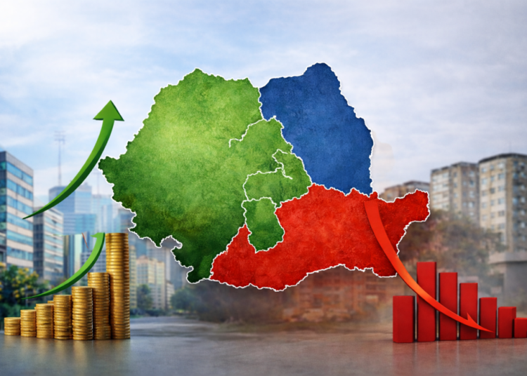 Salarii în România: Vestul și centrul în ascensiune, sudul stagnează!