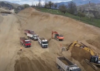 Cristian Pistol: Record de mobilizare pe șantierul autostrăzii Sibiu-Pitești!