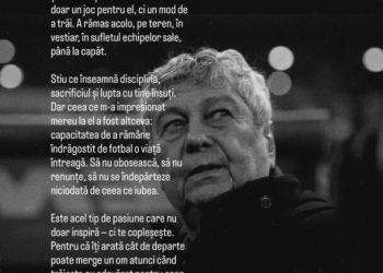 Simona Halep: Mircea Lucescu rămâne o legendă în inima echipelor!