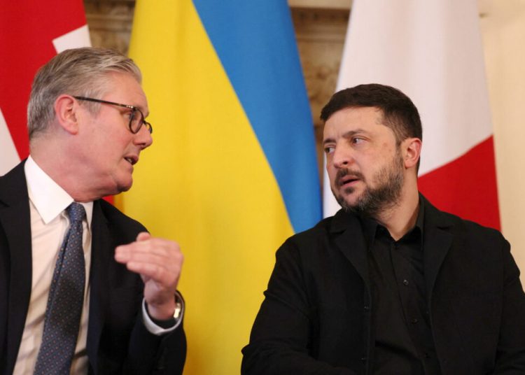 Regatul Unit ia în considerare un împrumut pentru Ucraina din UE!