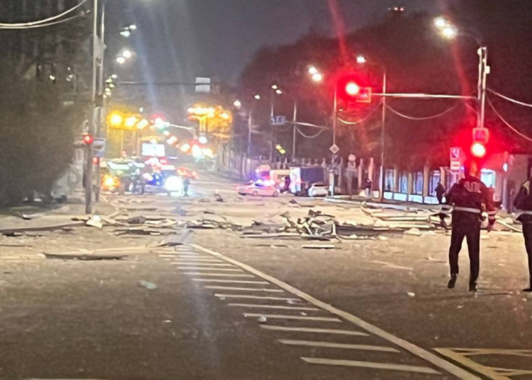 Explozie devastatoare la o clădire din Moscova, atac cu drone!