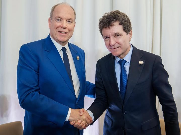 Nicușor Dan și Principele Albert al II-lea: Întâlnire de vârf la summit!