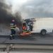 Haos pe A1 și DN1: Incendiu și accident cauzează blocaje majore!
