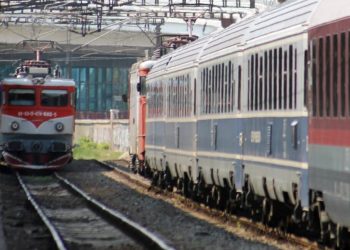 Scoaterea segmentelor de cale ferată din Gara Basarab